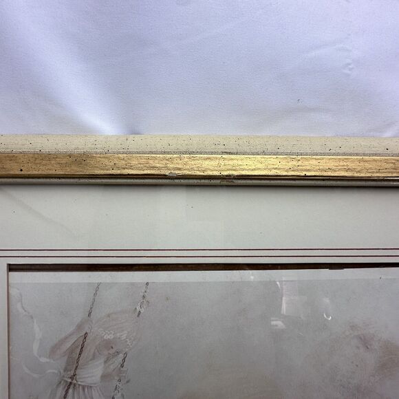 Margaret Kane "Love" Signed Matted & Framed Lithograph/Print Needs fix in frame - Picture 5 of 10